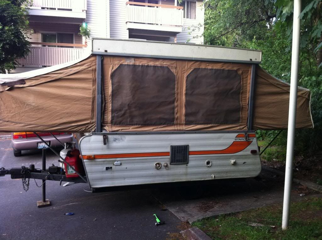 1977 Pop Up Camper Rebuild | Expedition Rough out products Expedition pop up